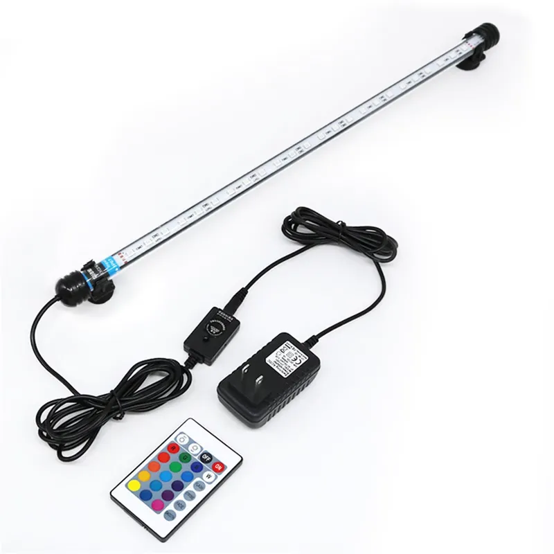 Aquarium Plant Light Spectrum - GAKO GL-33T Vollspektrum-Röhrenleuchte, wasserdichte Tauch-Unterwasser-Aquarium-LED-Leuchte für