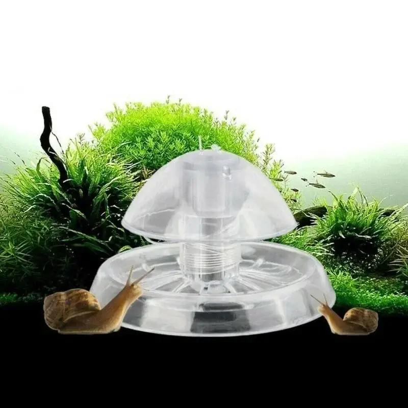 Aquarium Planted Fish - 2026 Neu 6/8CM Klare Plastik-Schneckenfalle Aquarium