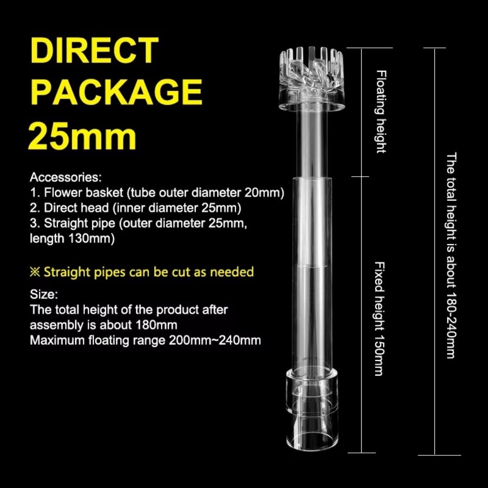 Aquarium Planted Tank Filter - Ein- und Ausflussfilter für Aquarien und