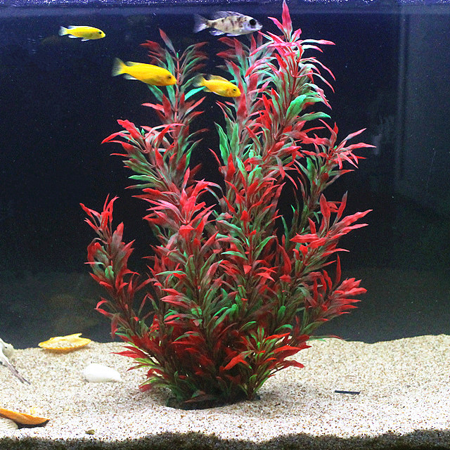 Aquarium Planted Fish - 50CM Künstliche Aquarium Seltene Pflanzen Aquarium