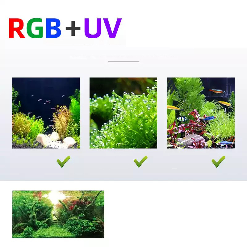Woche Aqua L-Serie WRGB UV-Vol – Aquarium Plant Light Spectrum Bewertung und Preis