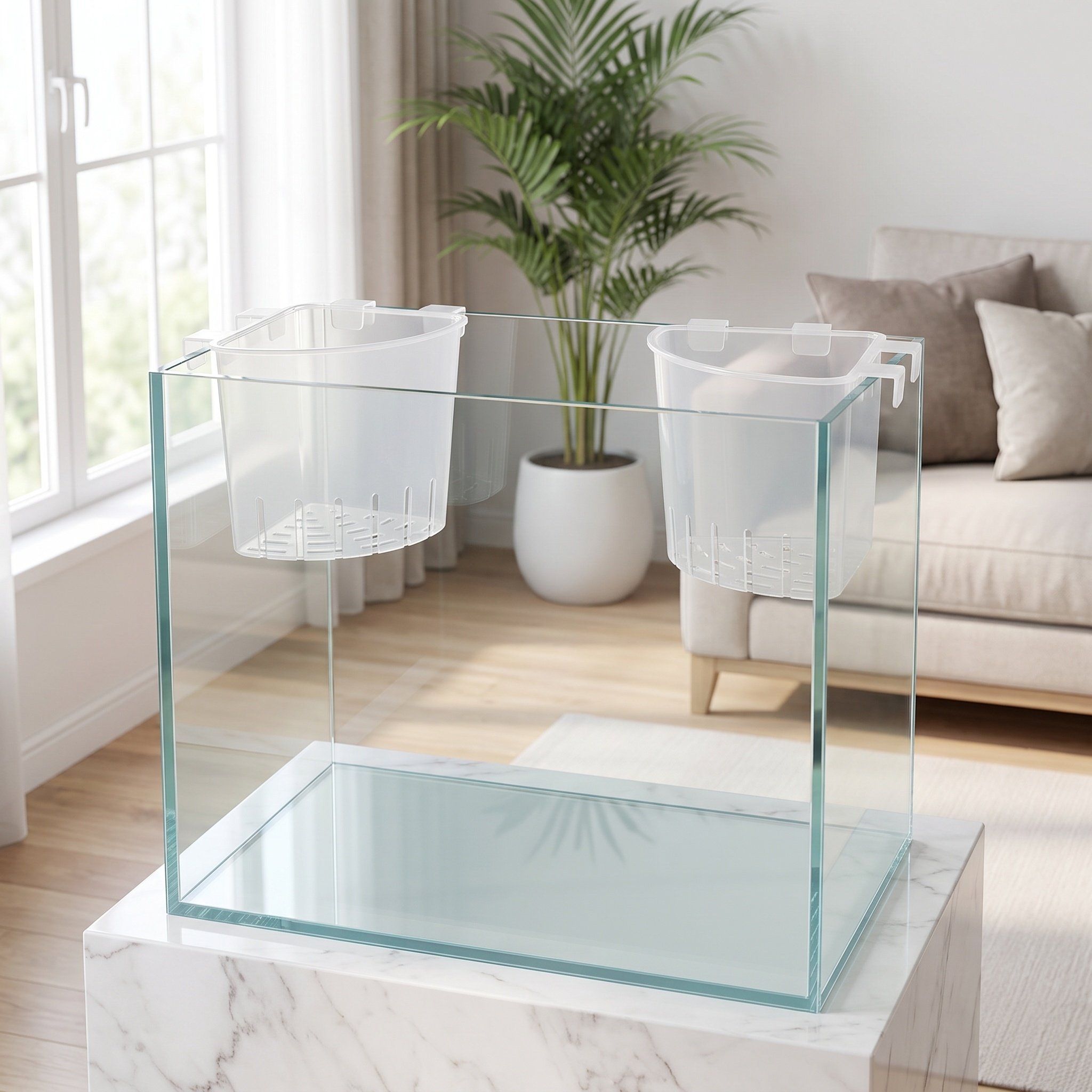 4 Stück Aquarium-Hänge-Eckpfla – Aquarium Planted Fish Bewertung und Preis