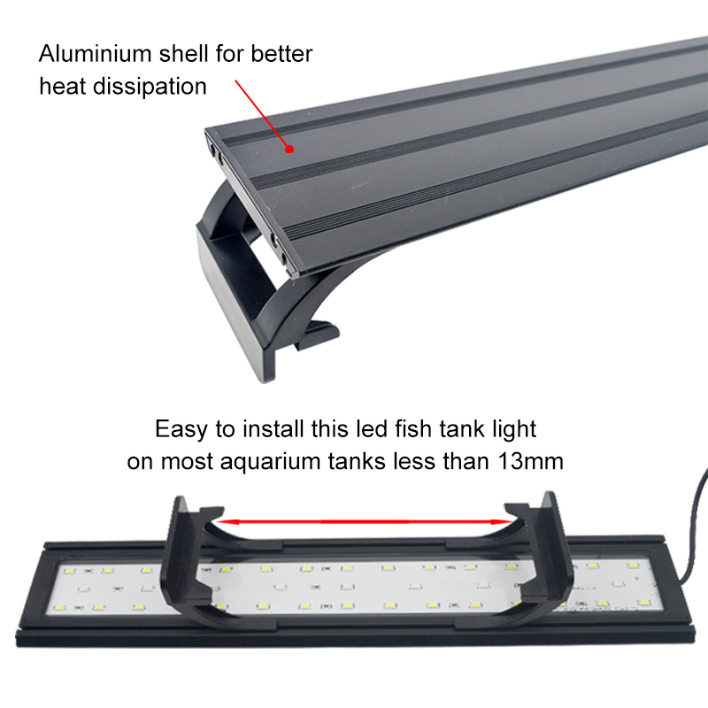 Aquarium-LED-Licht für 16–64 c – Aquarium Plant Light Spectrum Bewertung und Preis