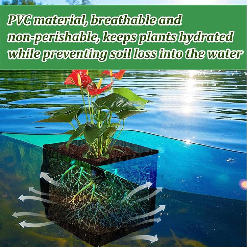 4 Stück schwarze Mesh-Teichpfl – Aquarium Planted Plants Bewertung und Preis