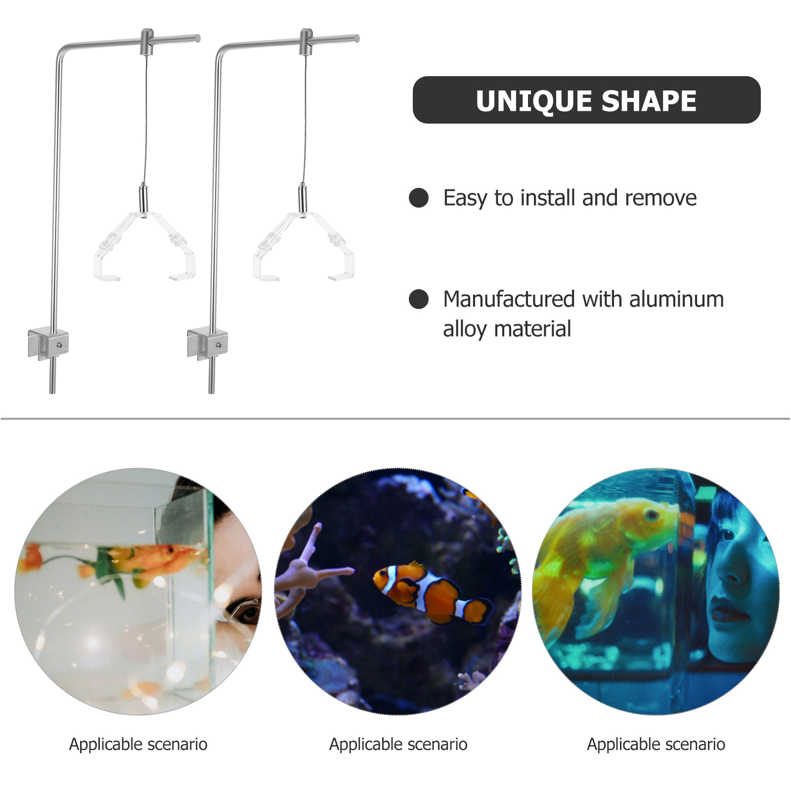 2 stücke Aquarium Licht Halter – Aquarium Planted Fish Bewertung und Preis