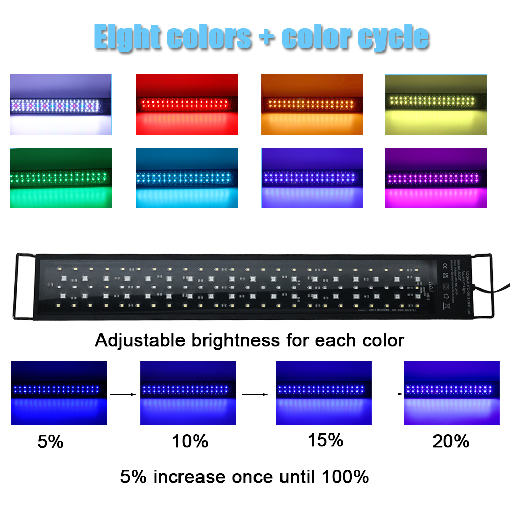 30-60cm Aquarium 24/7 Vollspek – Aquarium Plant Light Spectrum Bewertung und Preis